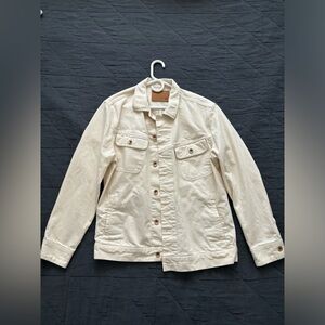 Taylor Stitch Long Haul Jacket in Natural Organic Selvage